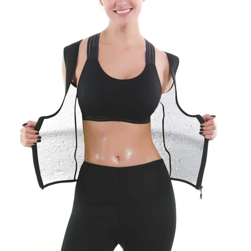 Новинка 2020 Женская термо рубашка майка для сауны топ тела Формирователь талии