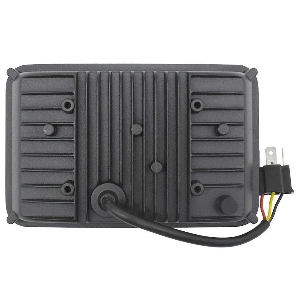 Светодиодные фары 5 дюймов прямоугольная лампа с ближним/дальним светом 4x6 15x3 Вт