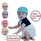 Детский защитный шлем, защитный головной убор для малышей, защита от падения, детская Удобная Регулируемая шапка для шлейки