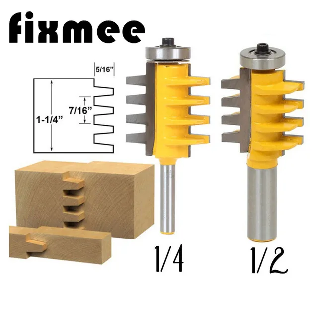 Рельс Реверсивный палец совместные клей для вырезания гребней и конический шип