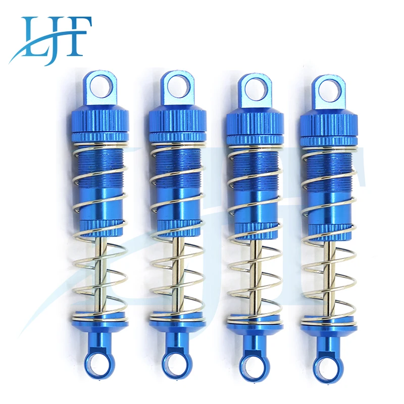 

LJF 4 шт./лот, металлический передний задний амортизатор для WPL C14 C24 MN D90 MN45 HS 18301 Wltoys A959 K929, обновленные модели радиоуправляемых автомобилей, Пря...