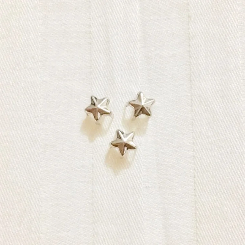 200 шт 5 мм пятиконечная звезда коготь ногтей мини Ультра маленькие пять-острые