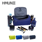 Водонепроницаемая нейлоновая сумка для макияжа для мужчин и женщин, дорожная косметичка-органайзер, Несессер для косметики и туалетных принадлежностей