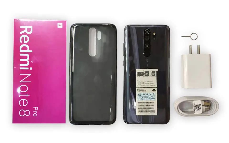 Смартфон Xiaomi Redmi Note 8 pro с глобальной прошивкой, 6 ГБ, 64 ГБ, MTK Helio G90T, 6,53 дюйма, 64 мп, четыре камеры заднего вида, аккумулятор 4500 мАч