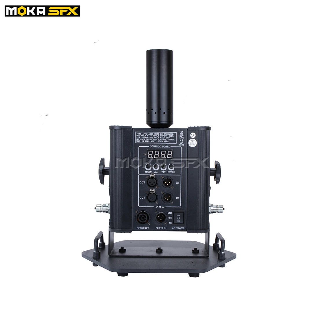 DMX 512 LED RGB CO2 Jet Machine for Magic Stage Wedding Disco Party Special Effects Equipment with Lighting DJ Controller | Лампы и