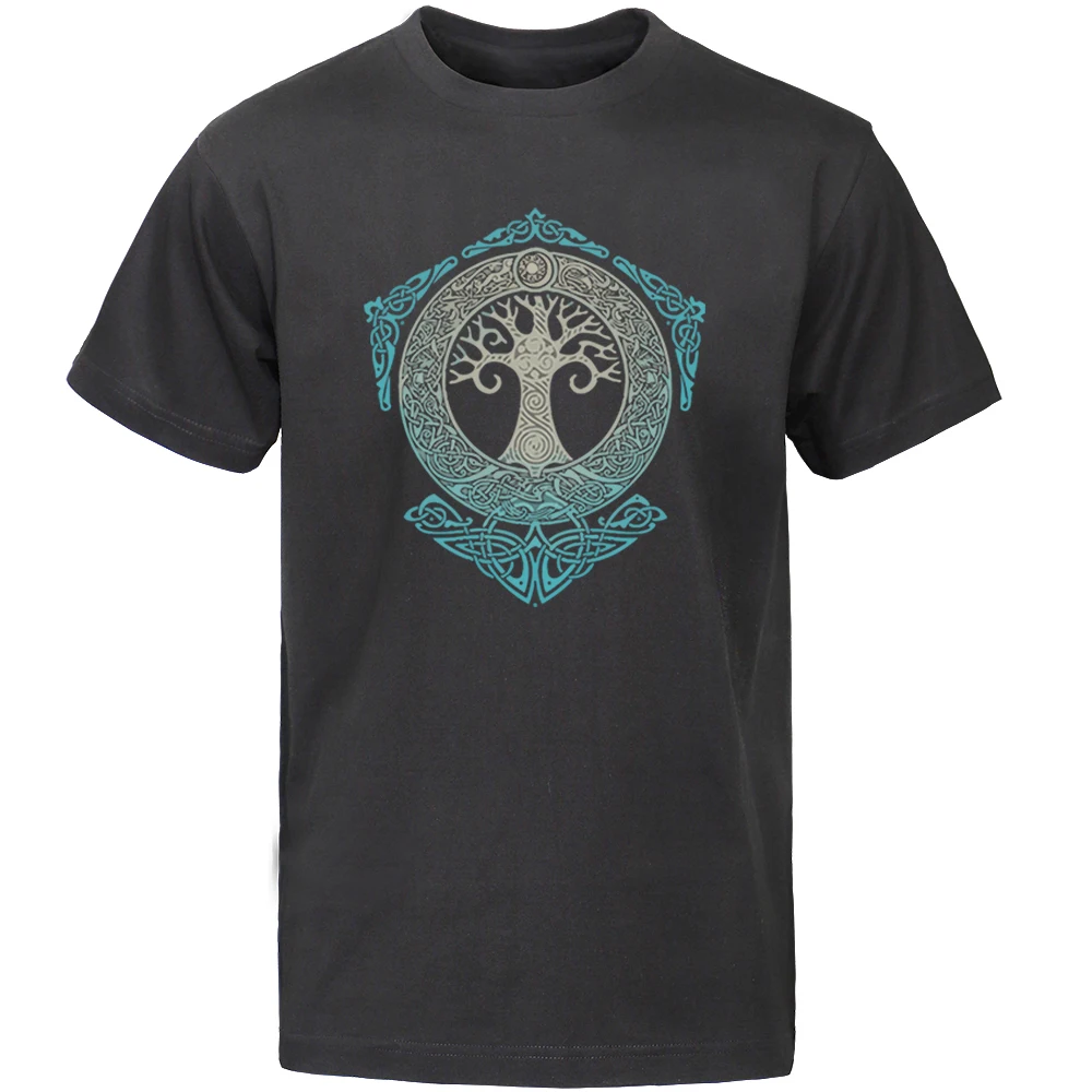 

Летняя футболка с принтом для мужчин с коротким рукавом Viking Легенда Футболка Ретро Классический бренд футболка вальгаллу "один Топы Мужска...