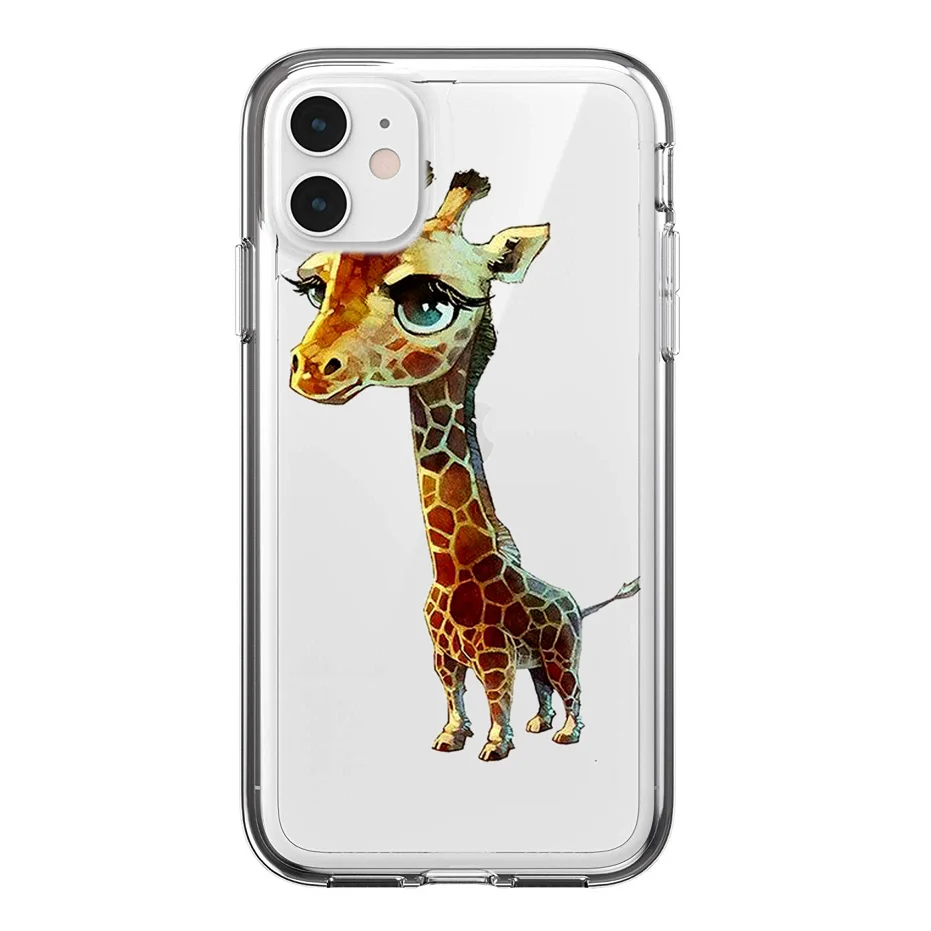 Чехол для iPhone 6 6s 7 8 Plus x xs xr max 11pro SE2 силиконовые мягкие чехлы из ТПУ очень милые