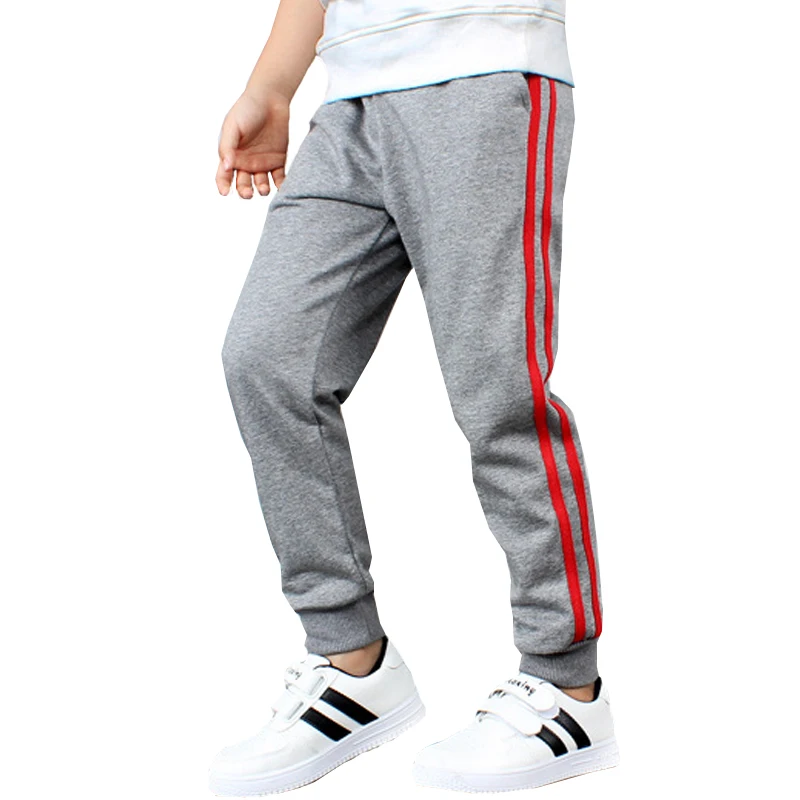 

kids' wear boys and girls sports pants spring autumn cotton mosquito trousers Korean version in big children's quality clothing