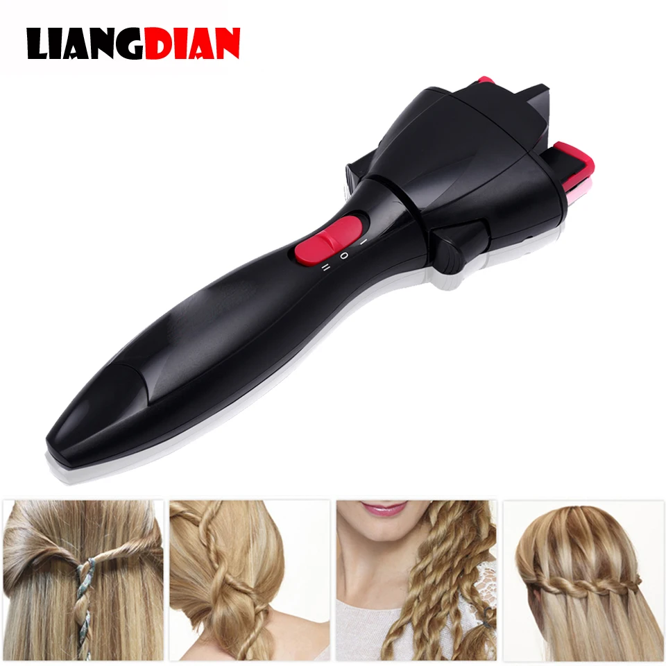 High Quality Automatic Knitted Device Hair Braider Styling Tools DIY Electric Two Strands Twist Braid Maker Hair Braider Machine