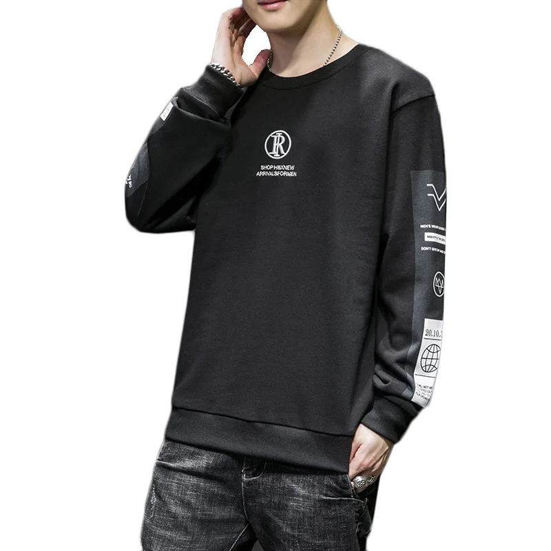 

Men Hoodies Sweatshirts Happy Smiling Face Print Headwear Hoodie Women Patchwork Hoodies Hip Hop Streetwear Hooded Pullover 2020