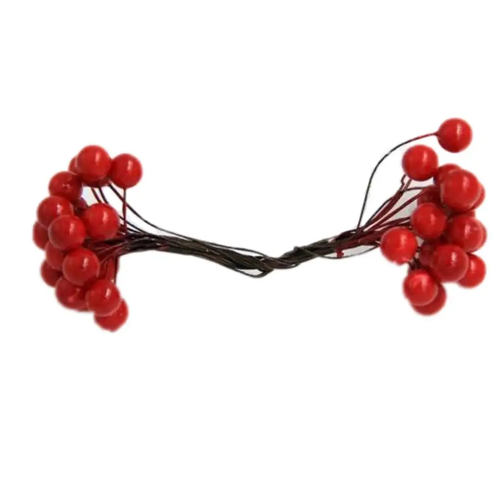 40 шт. на 1 букет искусственных ягод реалистичные искусственные фрукты еда