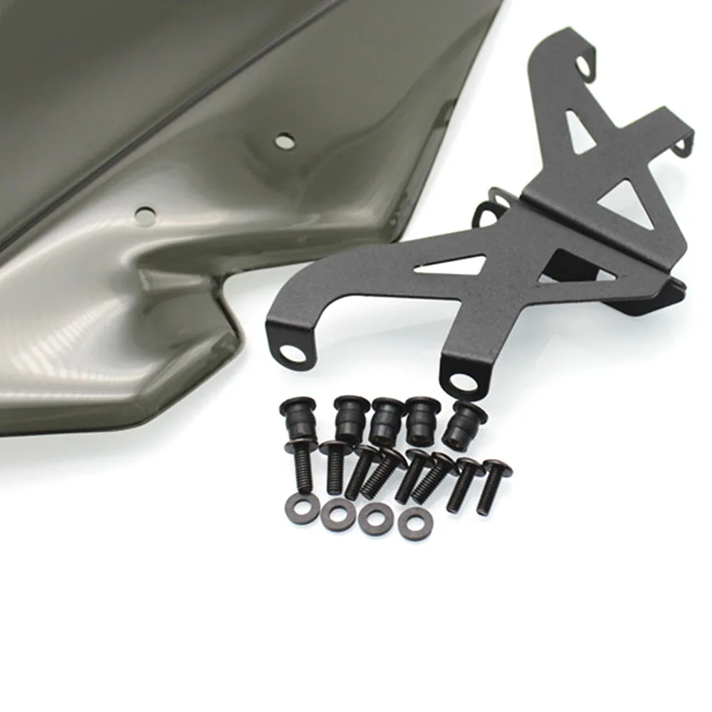 

Motorcycle Windscreen Windshield Wind Deflector For Yamaha MT09 MT-09 17 FZ-09 FZ09 2017 Double Bubb