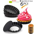 Антипригарная мини-форма для торта, форма для яиц, 4 дюйма, со съемным дном, для выпечки кексов, кулинарные формы, набор для выпечки