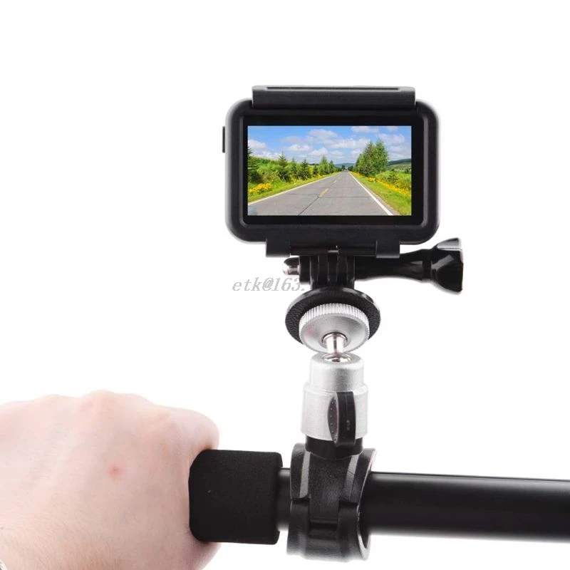 Черный Кронштейн для велосипеда и мотоцикла держатель поддержка DJI Osmo аксессуары