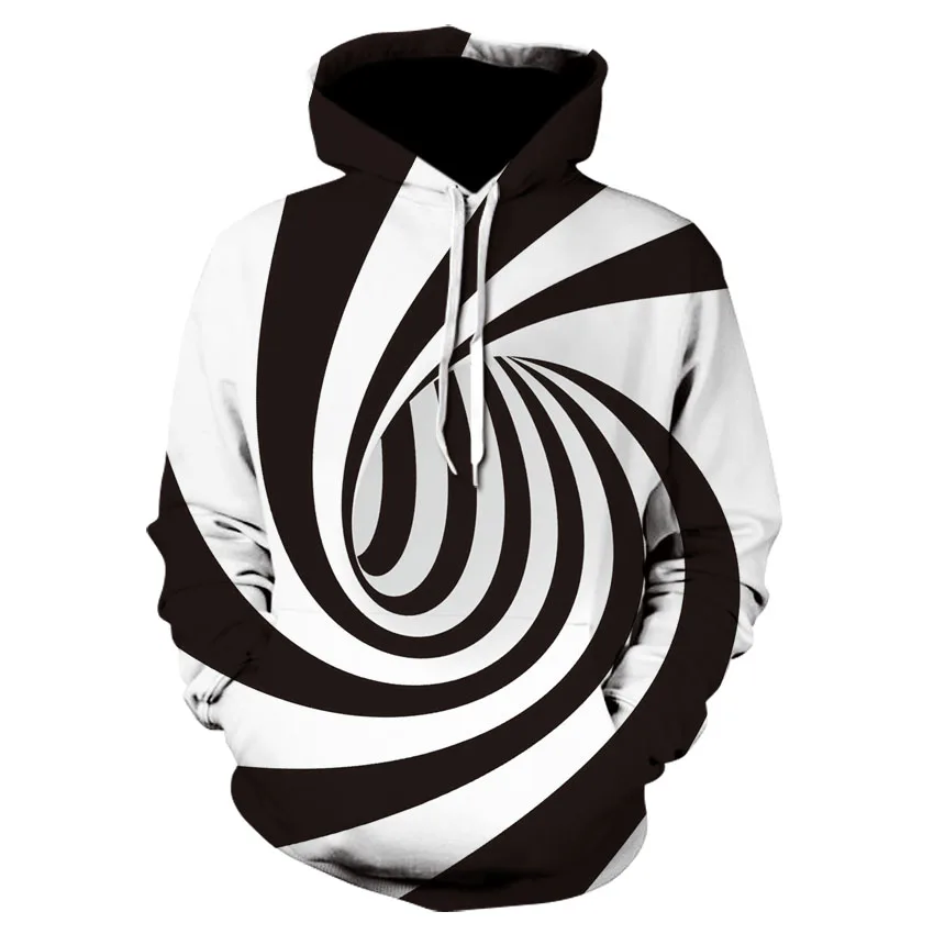 

Brand 2020 men's casual comfort sports hoodie fashion trend vertigo hypnosis funny hoodie sweatshirt xs-4xl