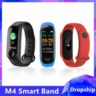 Смарт-браслет M4, 0,96 дюйма, NFC, Bluetooth 5,0, водонепроницаемый смарт-браслет, цветной экран IPS, пульсометр, фитнес-трекер