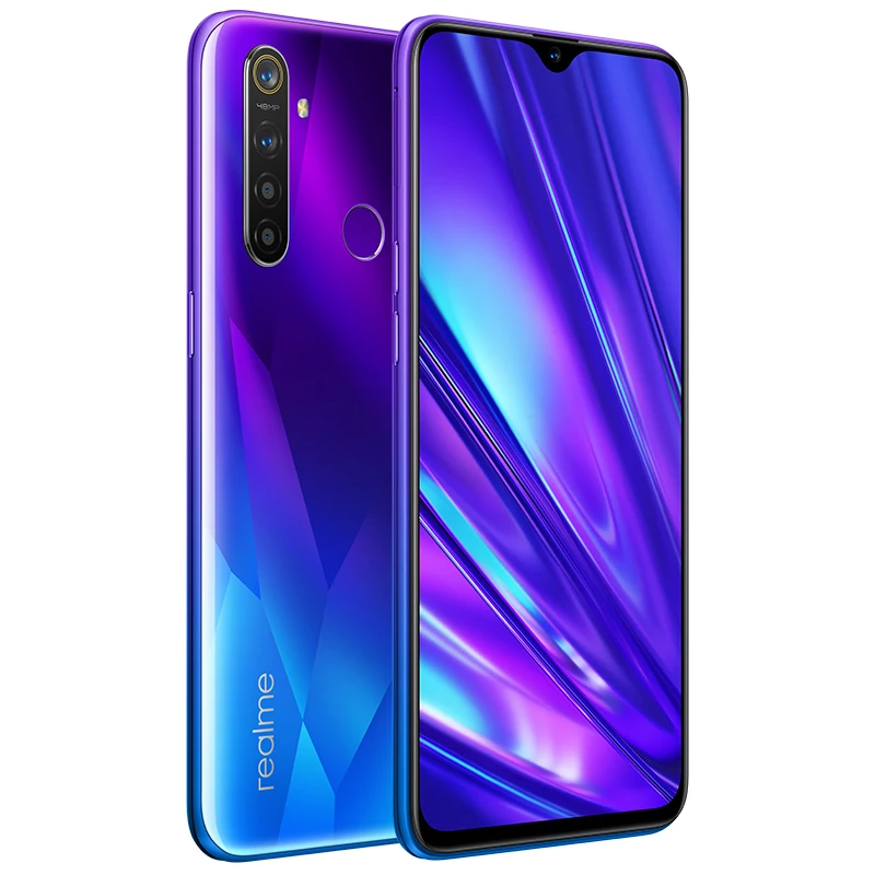 Realme Q мобильный телефон 6 3 дюймов Snapdragon 712 AIE Octa Core 48MP Quad Camera VOOC 20W Быстрый Зарядное