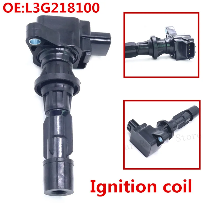 Катушка зажигания автомобиля L3G218100 L3G2 18 100 A 100B 9U для Mazda 3 L4 2.3L CX 7 2.5L|Катушка