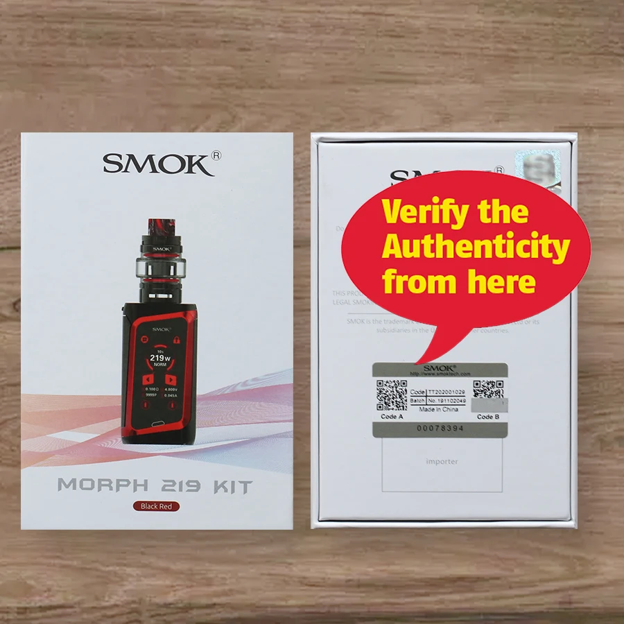 Электронная сигарета Smok Morph 219 Kit 219W TC электронная Elektronik S111 | Электроника