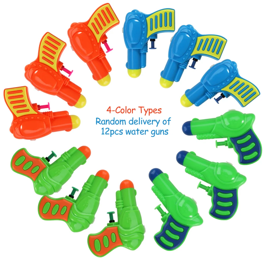 

12pcs Water Squirt for Kids Watering Game (Random Color)