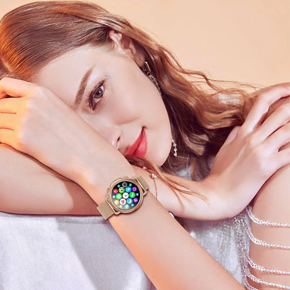 

Woman Bluetooth Phone Smart Watch Women Waterproof Sports Fitness Watch Health Tracker 2021 New Music Player smartwatch Men