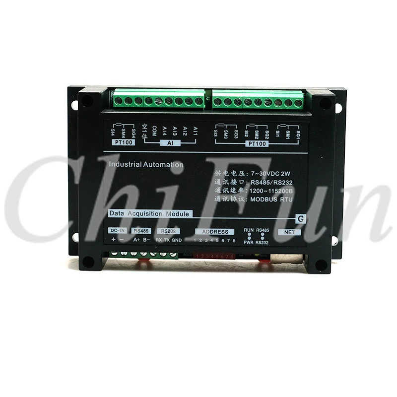 

Модуль сбора термостойкости 4 PT100, вход 4AI, передатчик температуры Modbus RS232 RS485 Ethernet