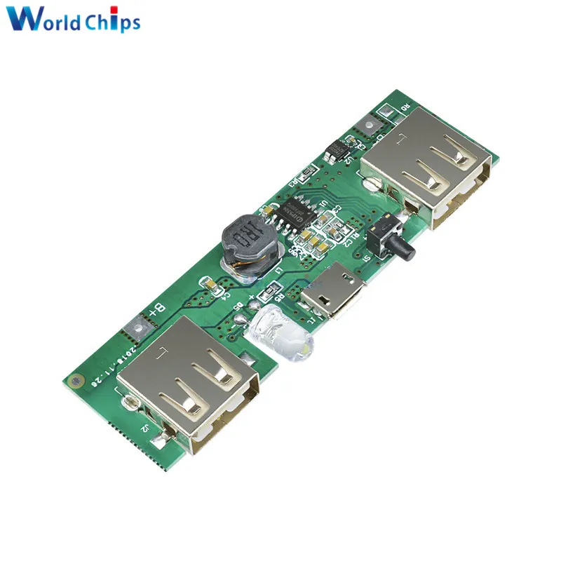 Модуль управления зарядным устройством для мобильных телефонов 5 В 1 А 2 микро usb