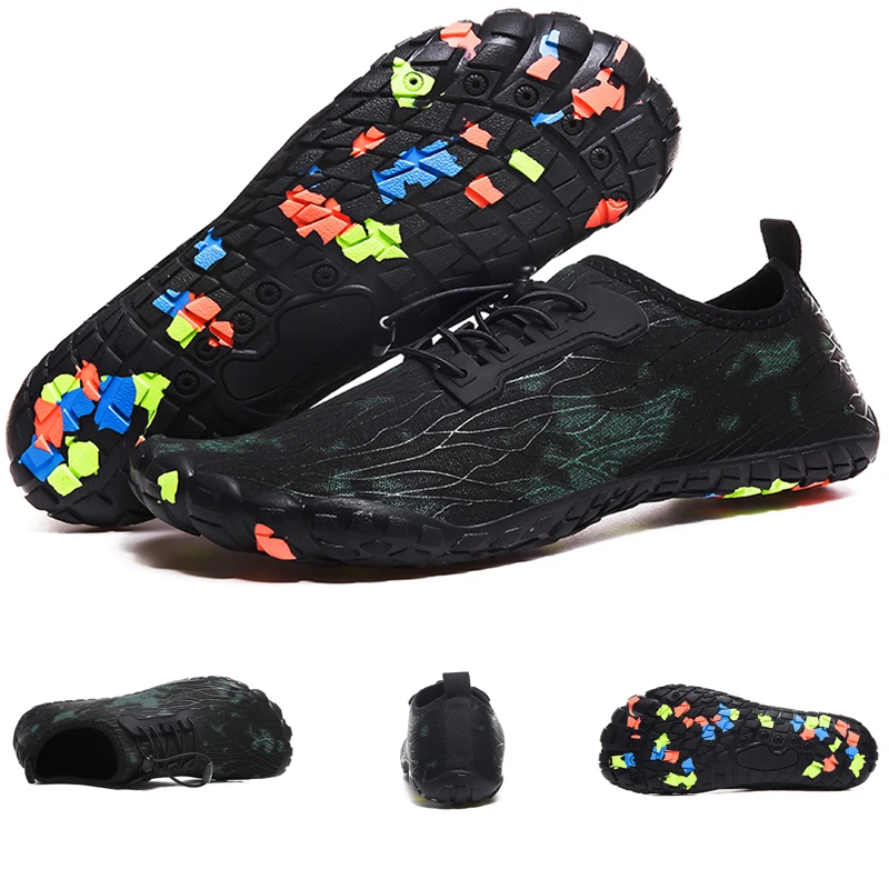 Summer Hiking Shoes Unisex Non-slip Quick Dry Water Shoes Comfortable Lightweight Wear-resistant Breathable Trekking Shoes Women