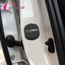 Цветная Автомобильная защита для дверного замка Кепка с пряжкой