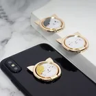 Кольцо на палец для смартфона мобильный телефон дюйма, круглая наклейка на заднюю панель телефона с поворотом на 360 градусов, подставка для iPhone 12 Pro, Xiaomi 11, Redmi