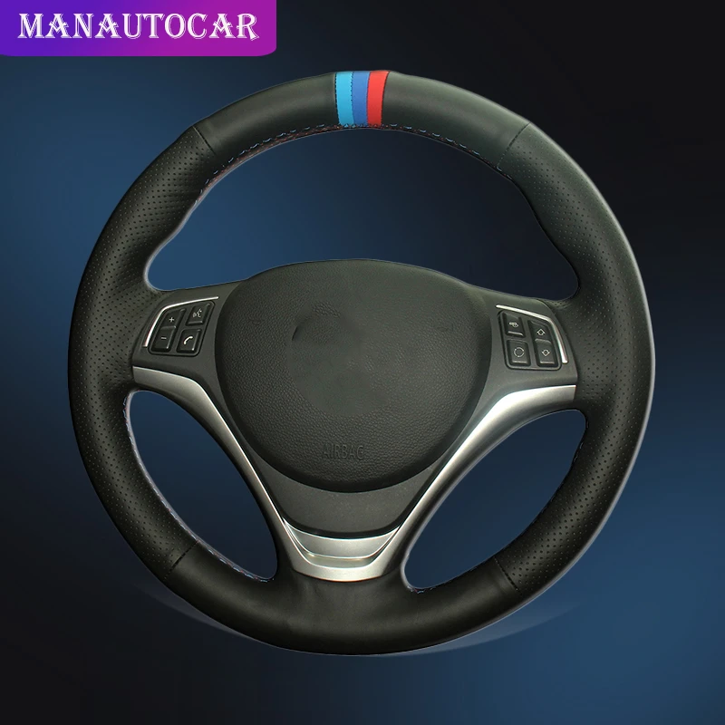 Оплетка на руль автомобиля для BMW X1 E84 2012 2014 2015 чехлы аксессуары интерьера