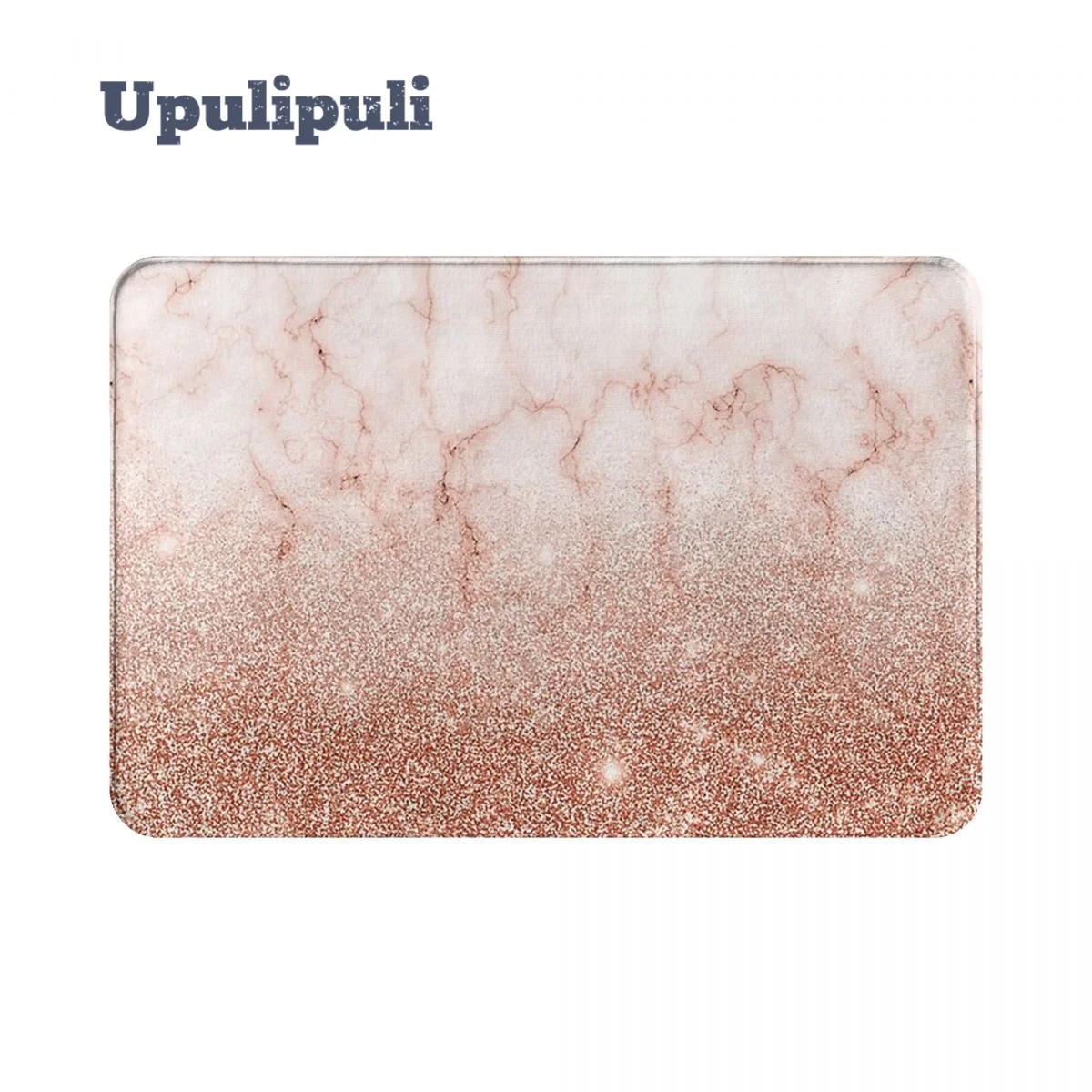 

Модный блестящий Мраморный коврик цвета розового золота с эффектом омбре, фланелевый коврик, Противоскользящие коврики для приветствия дл...