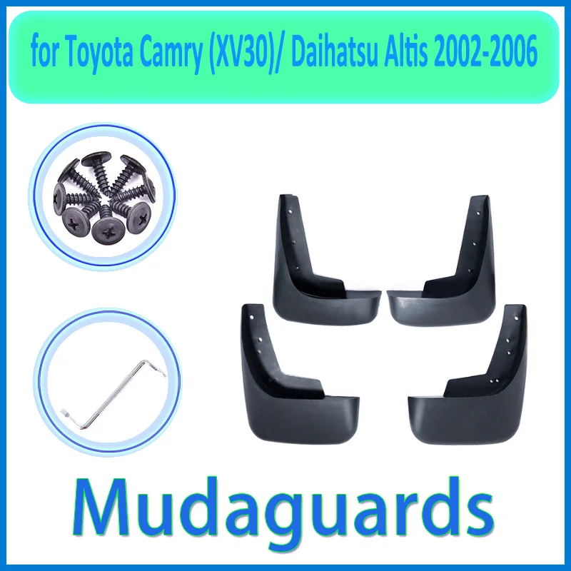 4 шт. передние и задние брызговики для Toyota Camry 30 XV30 2002-2006 2003 | Автомобили мотоциклы