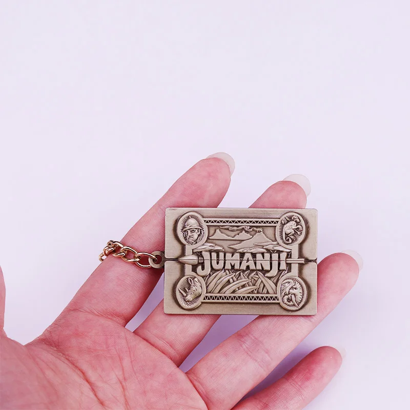 World's Coolest Jumanji keyring the original game fantasy adventure hit movie Keychain |