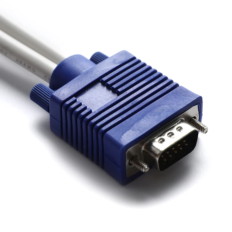 Переходник-удлинитель с двумя разъемами VGA и HDB15 |
