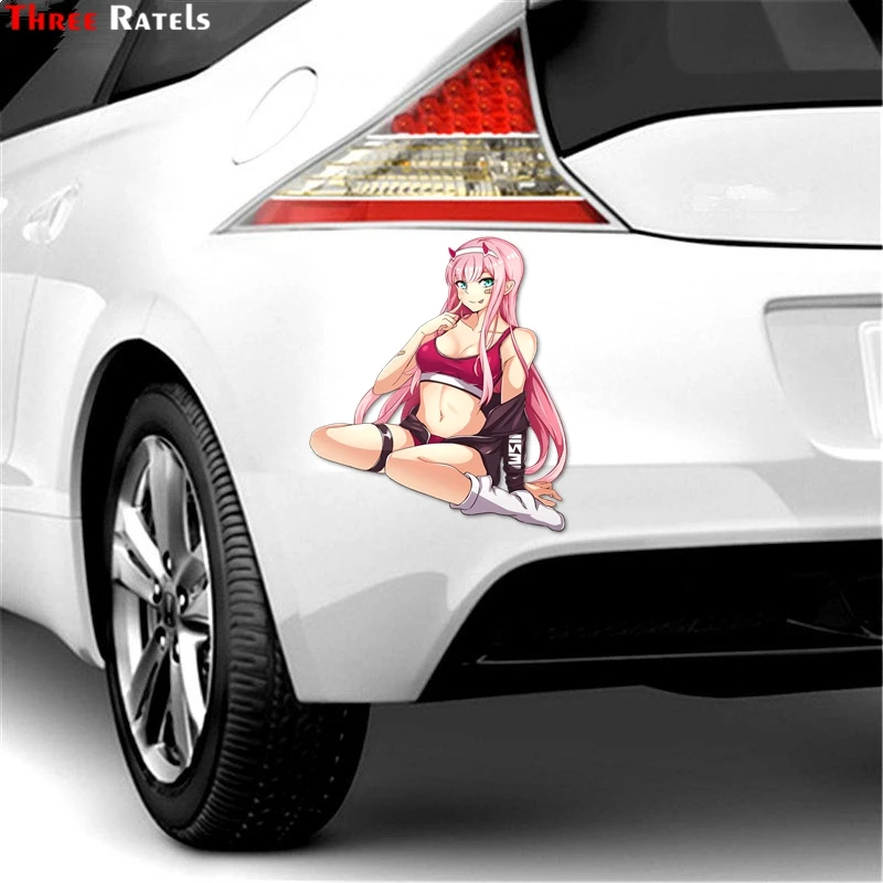 Три Ratels FC102 Darling в Franxx 002 ноль два PEEKERS автомобильные наклейки аниме виниловые на
