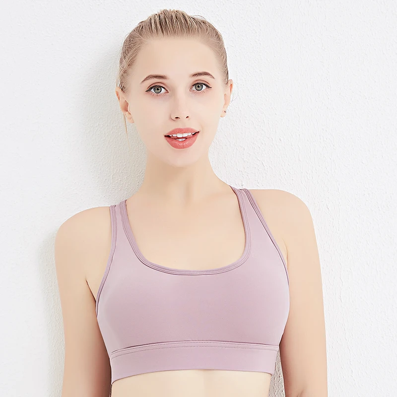 

Raibaallu Mesh stitching Beautiful back sports bra fitness vest thin collection breathable yoga clothing underwear women