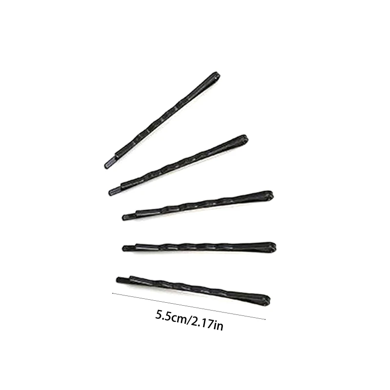 

50pcs/box Women Color Alloy Bobby Pins Simple Candy Color Hair Clip Hairpin