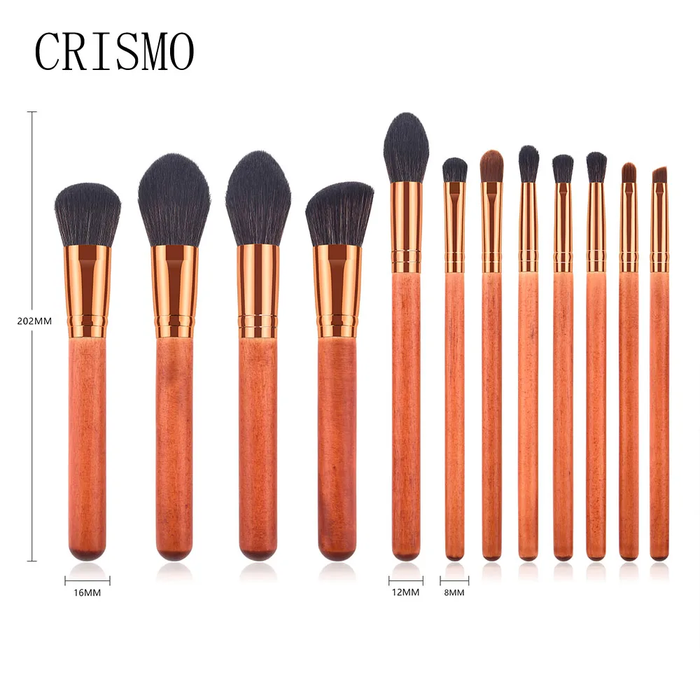 Набор кистей для макияжа 12 шт.|Аппликатор теней век| |