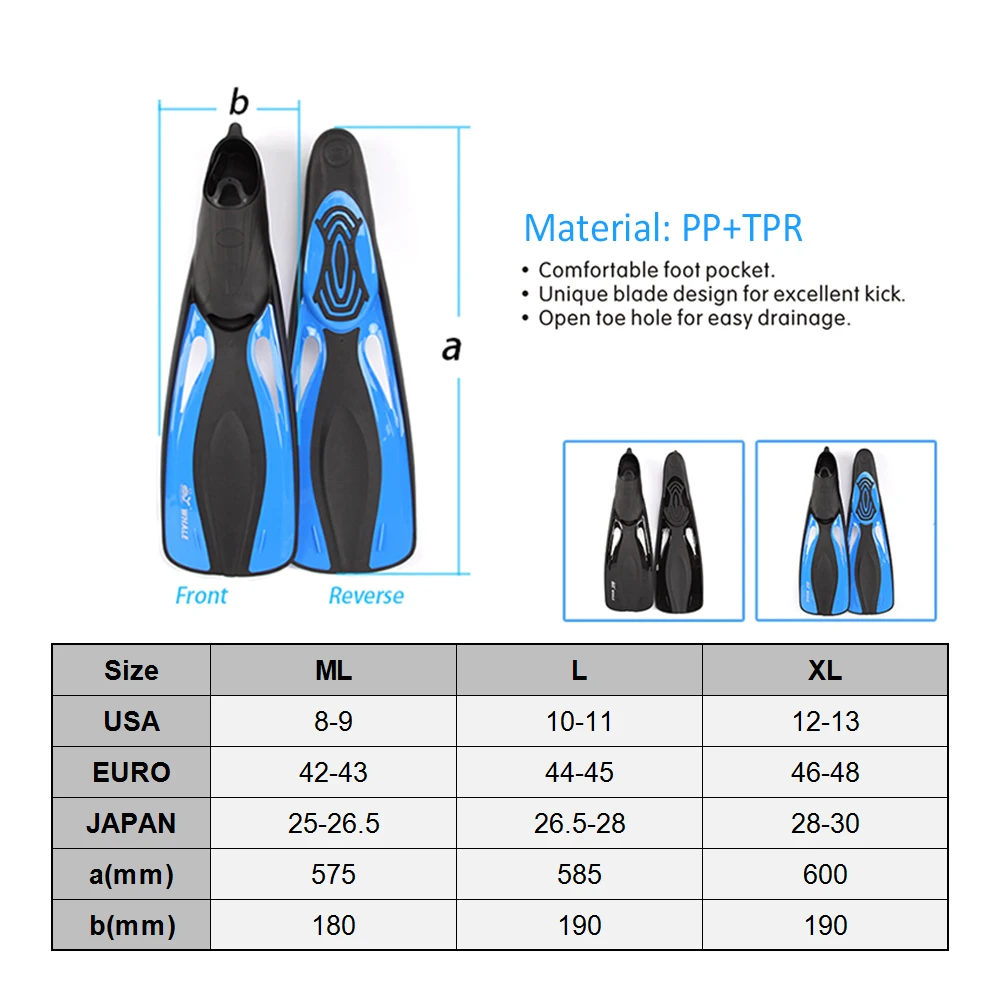 Защитные очки для подводного плавания комплект ласт ныряния с трубкой плавники