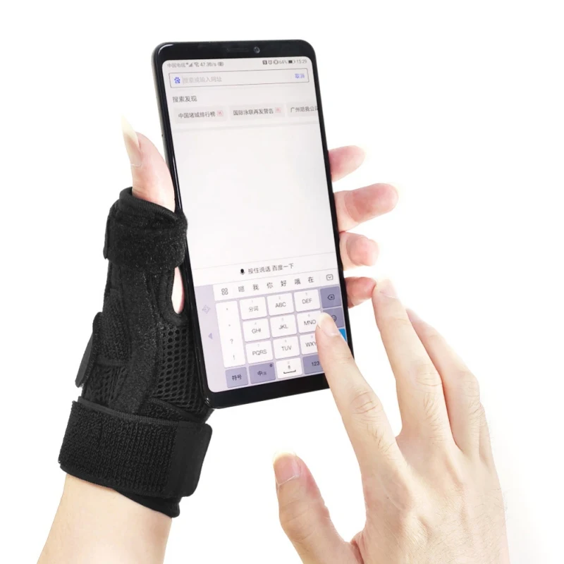 Повязка на запястье 1 шт. повязка растяжение связок большого пальца фигурная