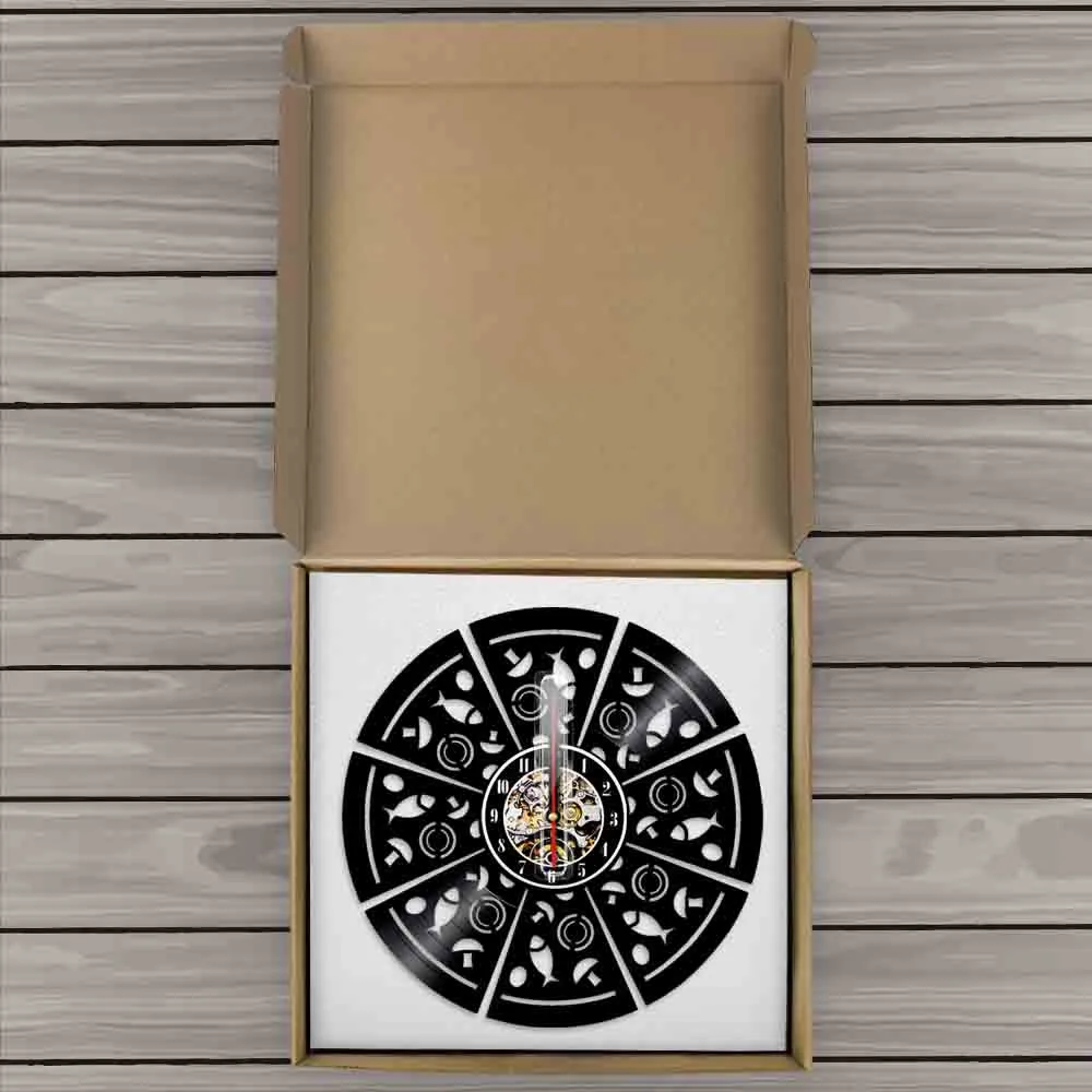 Светодиодный Светлый знак с логотипом магазина пиццы кухонный декор виниловая