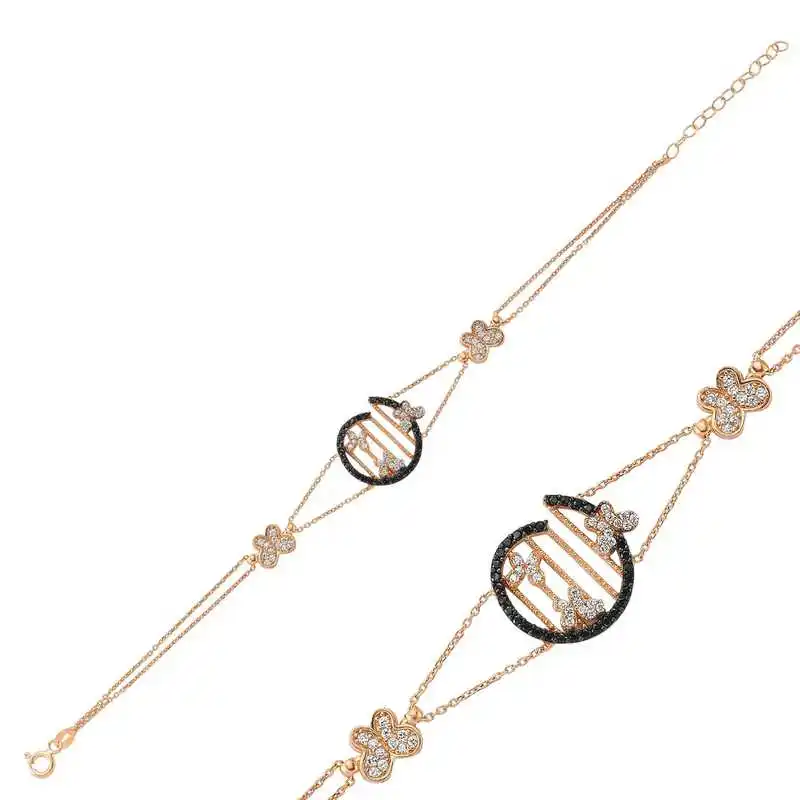 

Silverlina Silver Butterfly Womens Bracelet