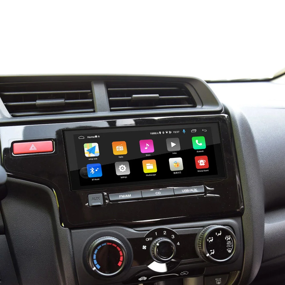 Автомобильный GPS-радиоприемник Android 10 1 2 DIN мультимедийный плеер универсальный