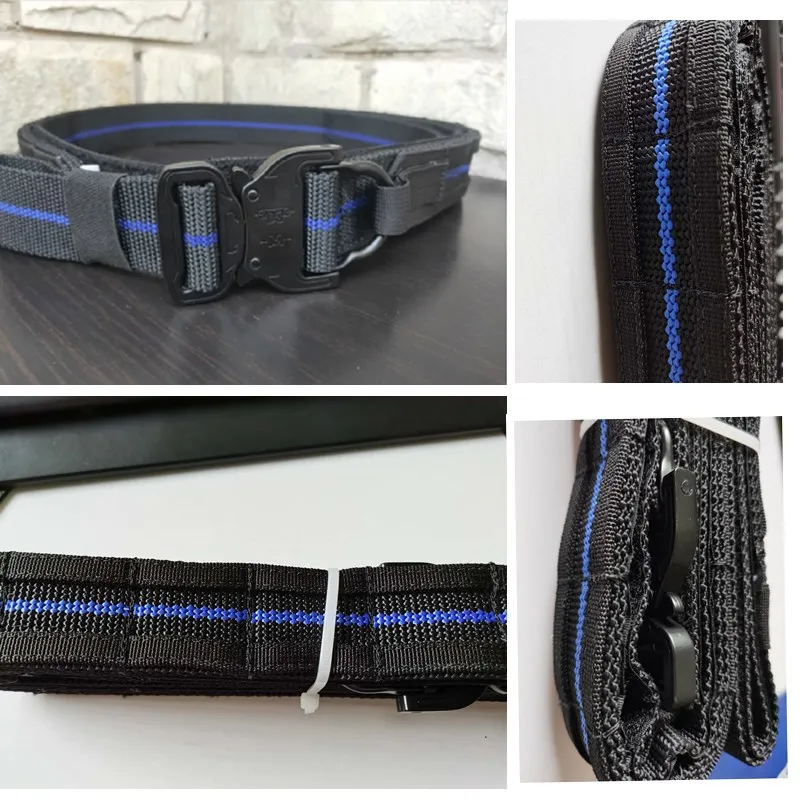 TR тактический портативный ремень рейнджера MOLLE system Пряжка thinblue line
