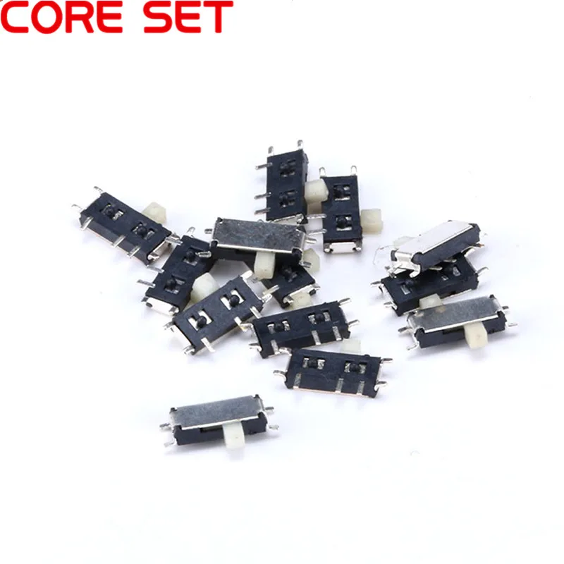 50 шт./лот мини 7-контактный на включения/выключения 1P2T SPDT MSK-12C02 SMD Переключить