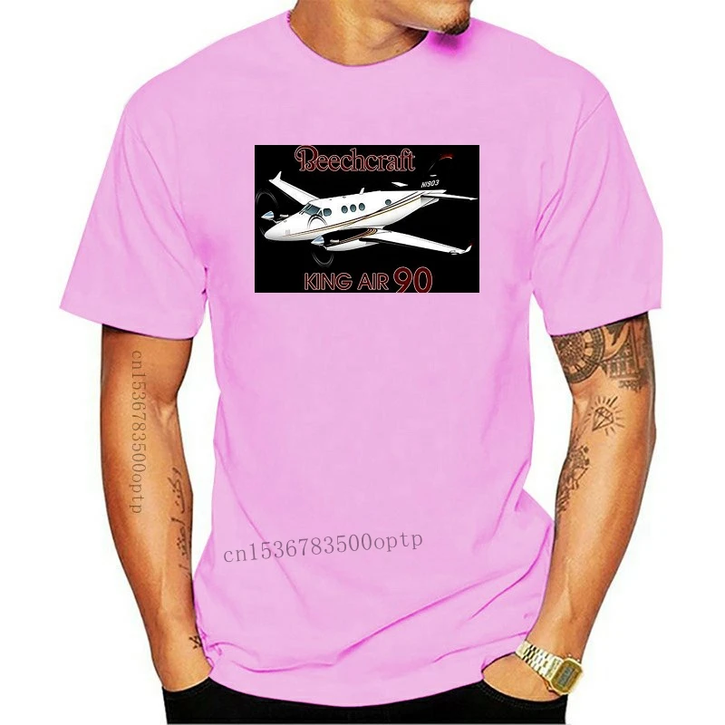 

New 2021 Hot sale Fashion Beechcraft King Air 90 Airplane T-Shirt Tee shirt