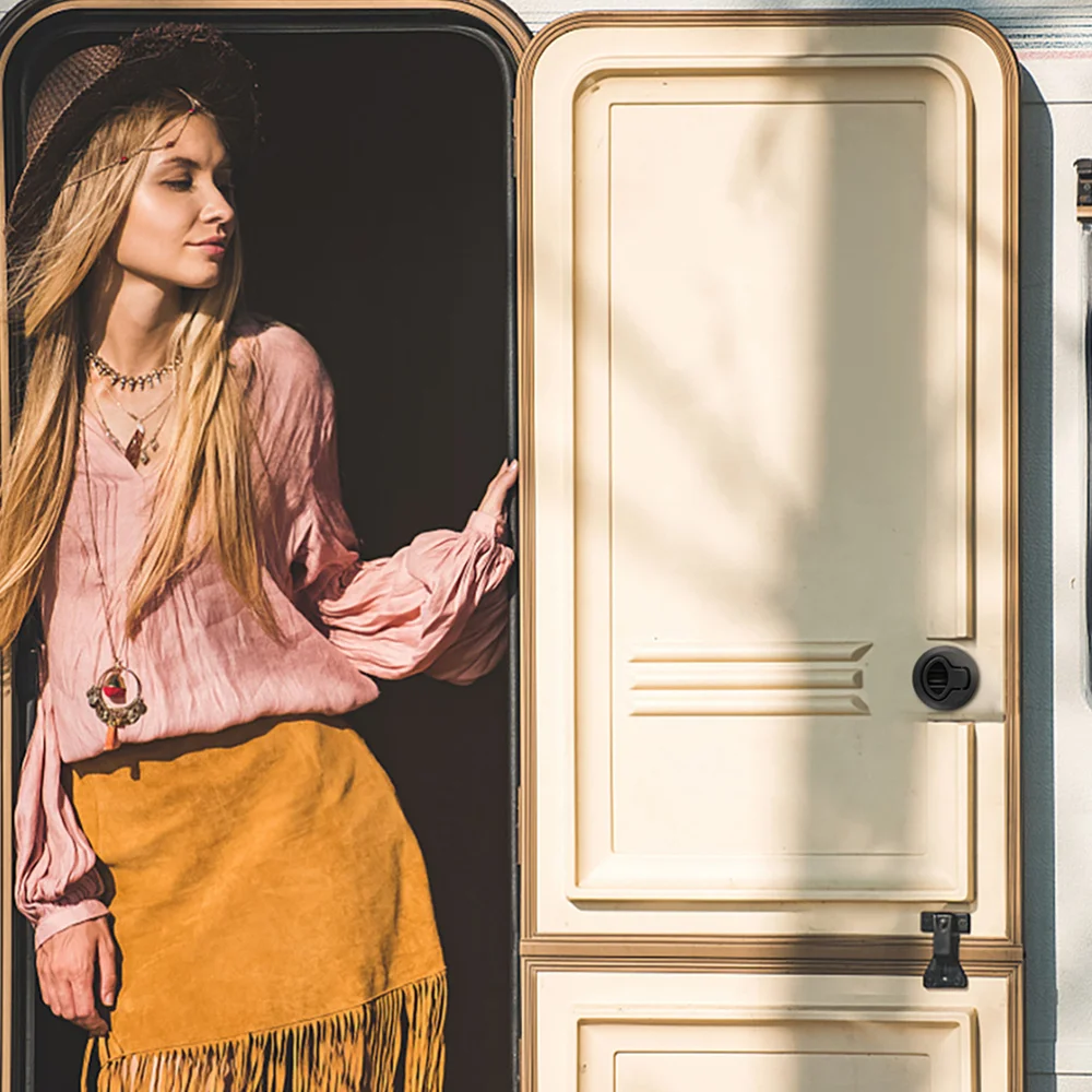 

2pcs RV Stabilized Metal Push-type Locking Accessory