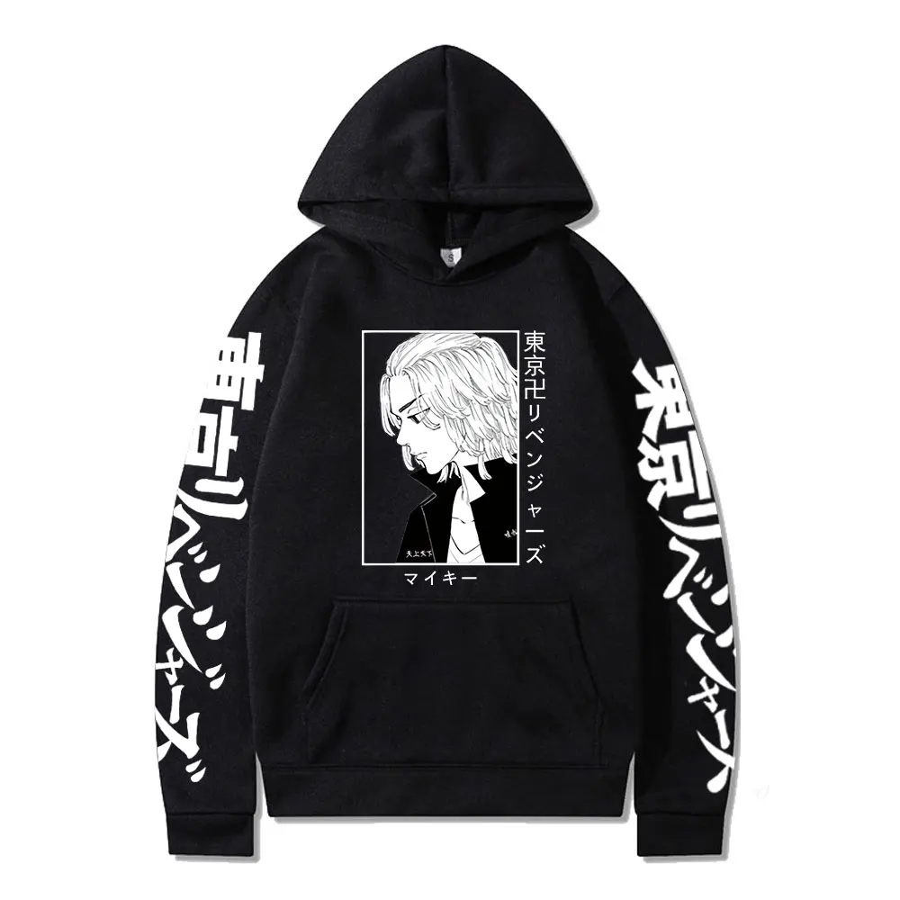 

Unisex Tokyo Revengers Hoodie Japanese Anime Hip Hop Streetwear Ulzzang Cool Manga Sweatshirt Men's Causal Clothing Harajuku Hot