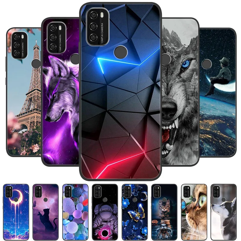 

For Blackview A70 Case Black Bumper Silicon TPU Soft Phone Cover For Blackview A70 A 70 Case Cute Marble Funda for BlackviewA70